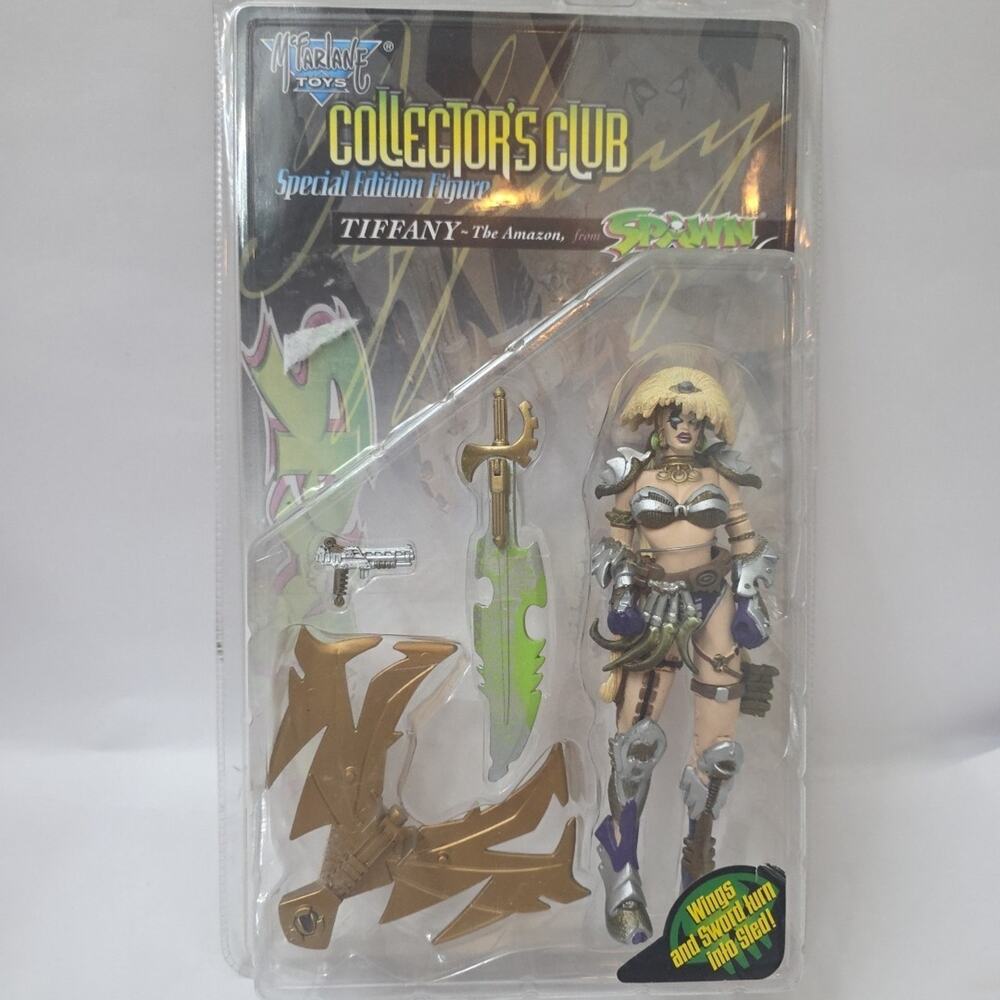 1990's Spawn McFarlane Collectors Club Tiffany The Amazon Special Edition Figure